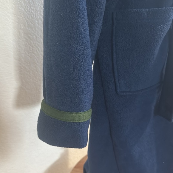 “Faded Glory Men’s Navy Blue Fleece Robe Sleepwear Size L - Picture 5 of 6